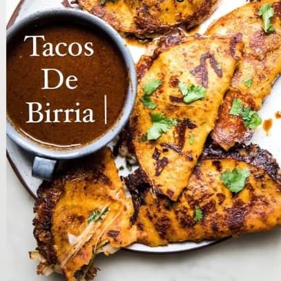 3 Tacos De Birria.