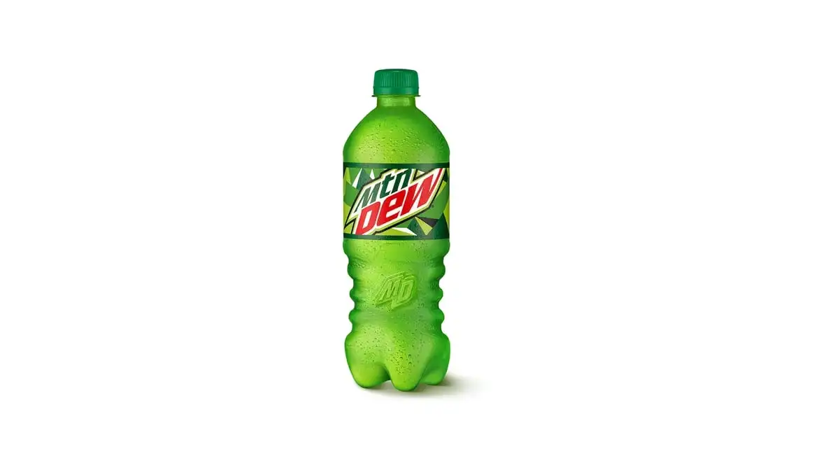 Mountain Dew Bottle.