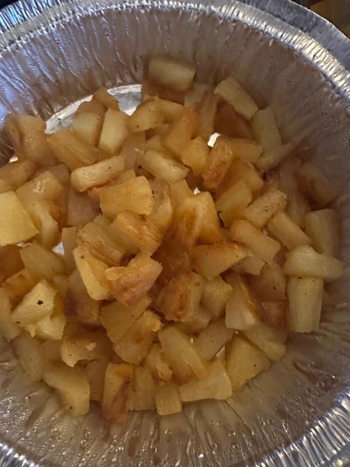 Grilled Pineapple.