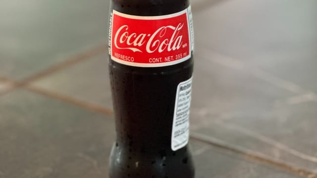 Mexican Coca Cola.