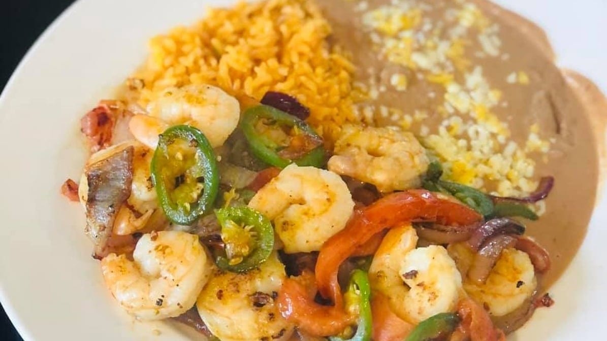 Camarones Ala Mexicana.