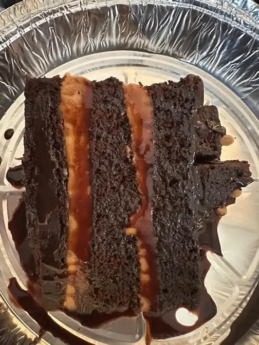 Peanut Butter Explosion Slice.